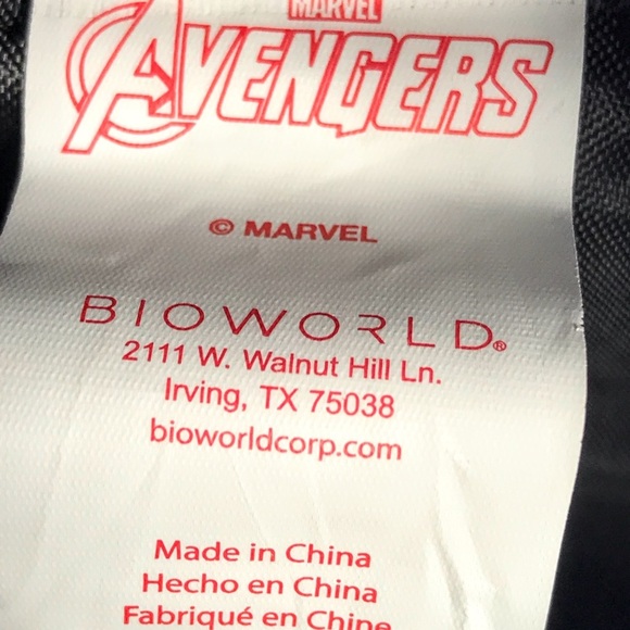 NWT Marvel Avengers 3D Backpack - Picture 5 of 15